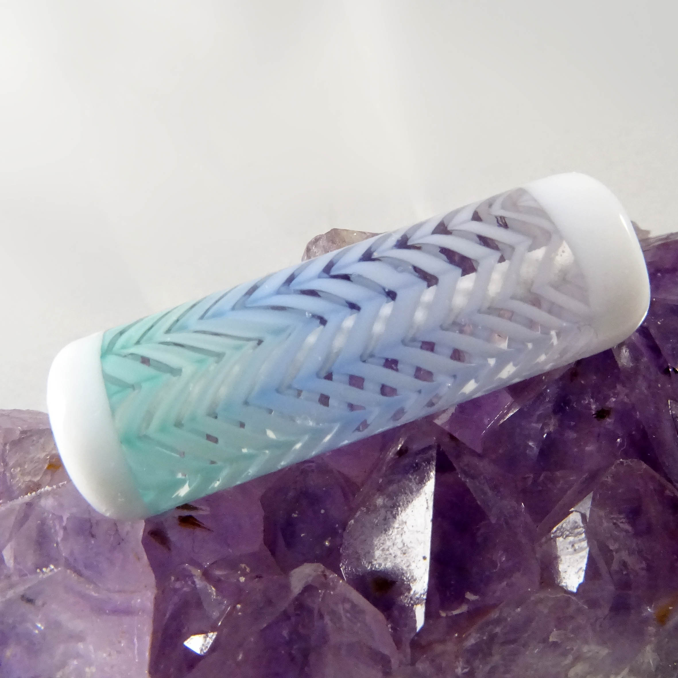 Glass Bead stringer control color gradient Glass bead