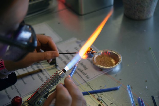 Nathalie Crottaz Flame Off Uttoxeter 2016 collab with Kathryn Greer