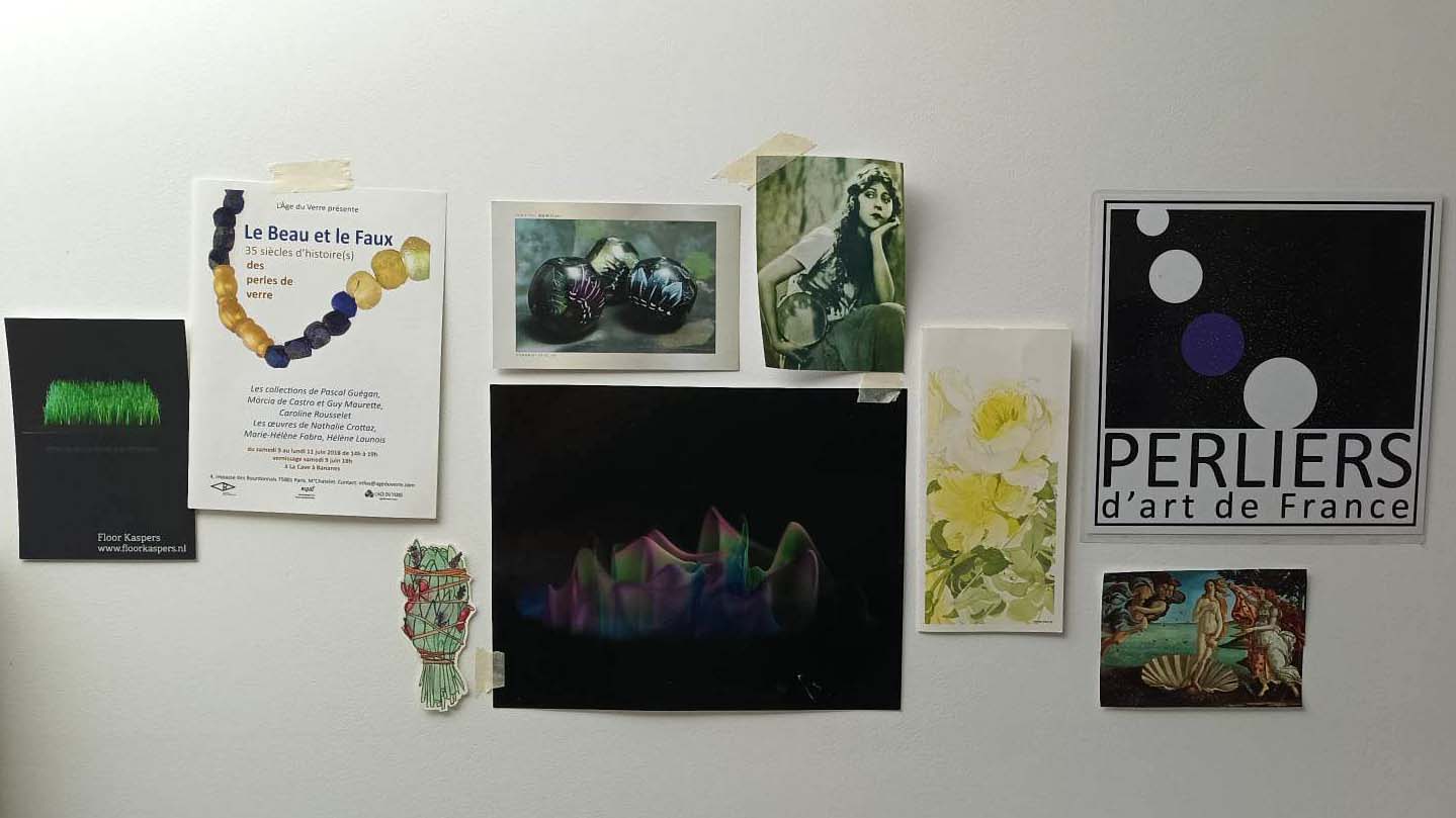 journal de bord journal créatif journal d'artiste mood board créatif